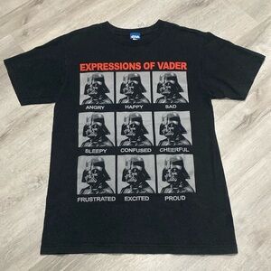 Star Wars Expressions of Vader Graphic T-Shirt
